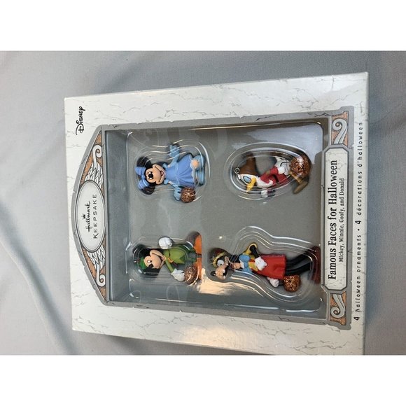 Hallmark Other - Disney Hallmark Keepsake Famous Faces For Halloween Ornaments